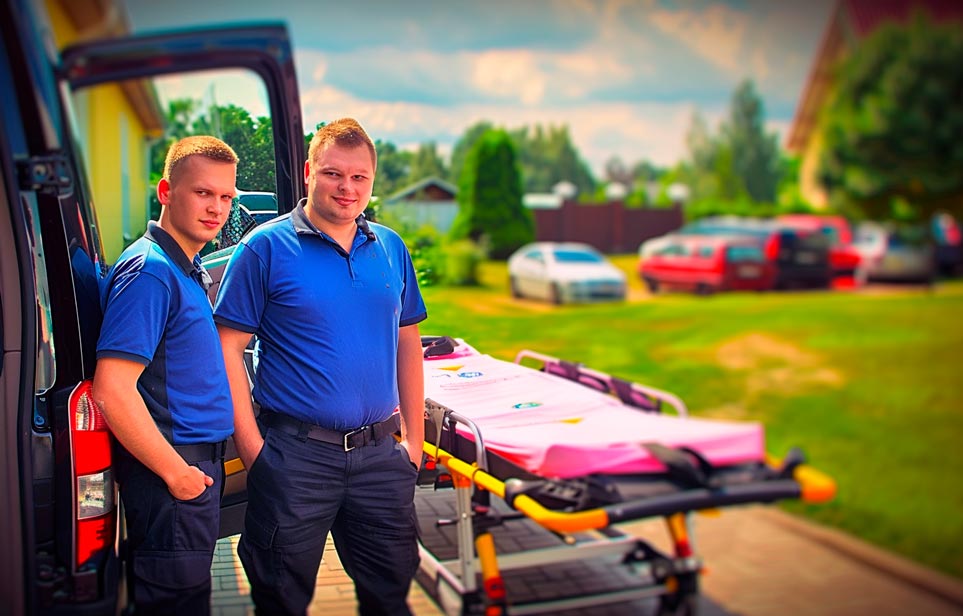 медицинская транспортировка лежачих