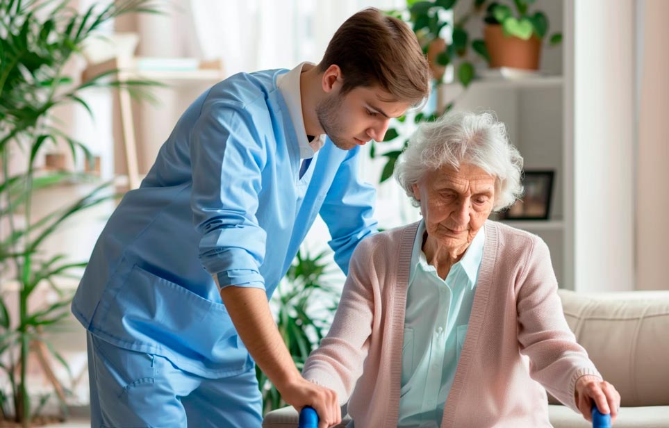 Специализированный уход за пожилыми с болезнью Паркинсона 
